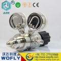 dual stage 1/4NPT ss316L diaphragm high pressure co2 regulators